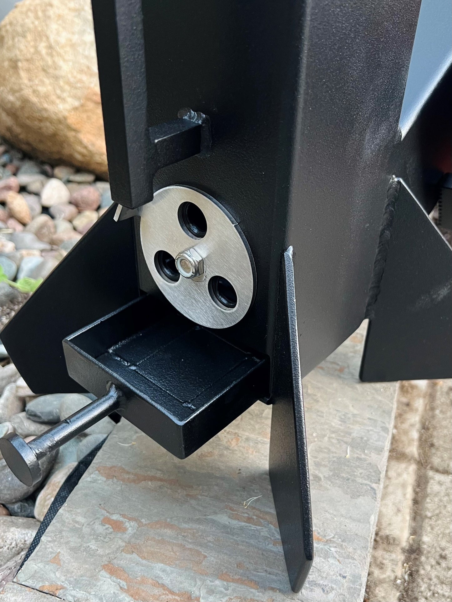 Rocket Stove 4" Grill BBQ Heater